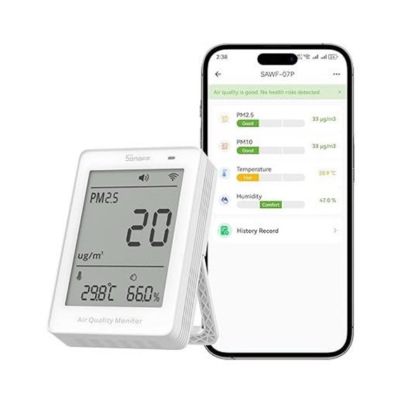 SONOFF SAWF-07P Indoor Air Quality Monitor