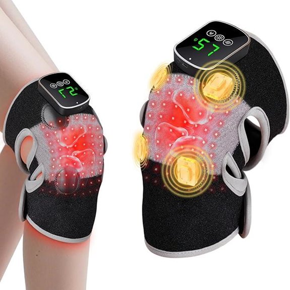 3-in-1 Infrared + Vibration Knee Massager