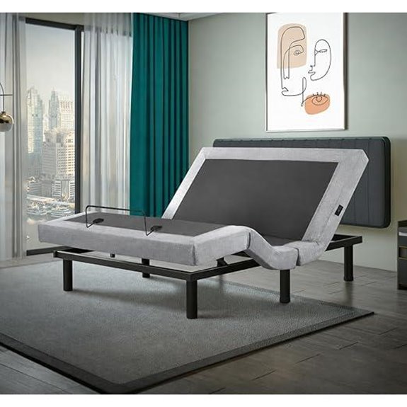 Irvine Queen Adjustable Bed Base with Massage & USB