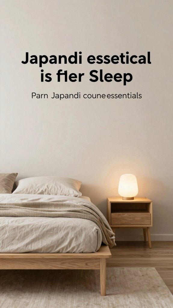 japandi sleep essentials