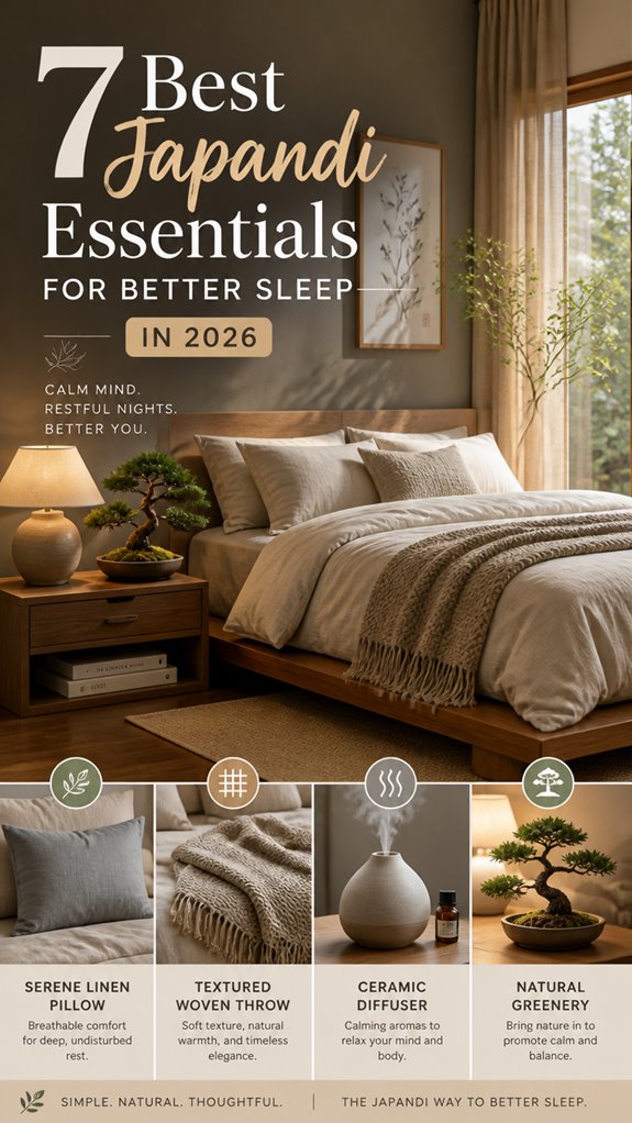 japandi sleep essentials