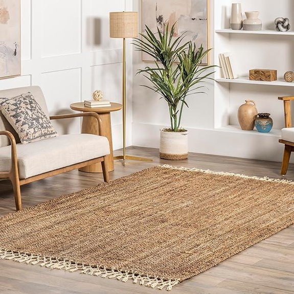 Nuloom Raleigh Jute & Wool Area Rug 5x8
