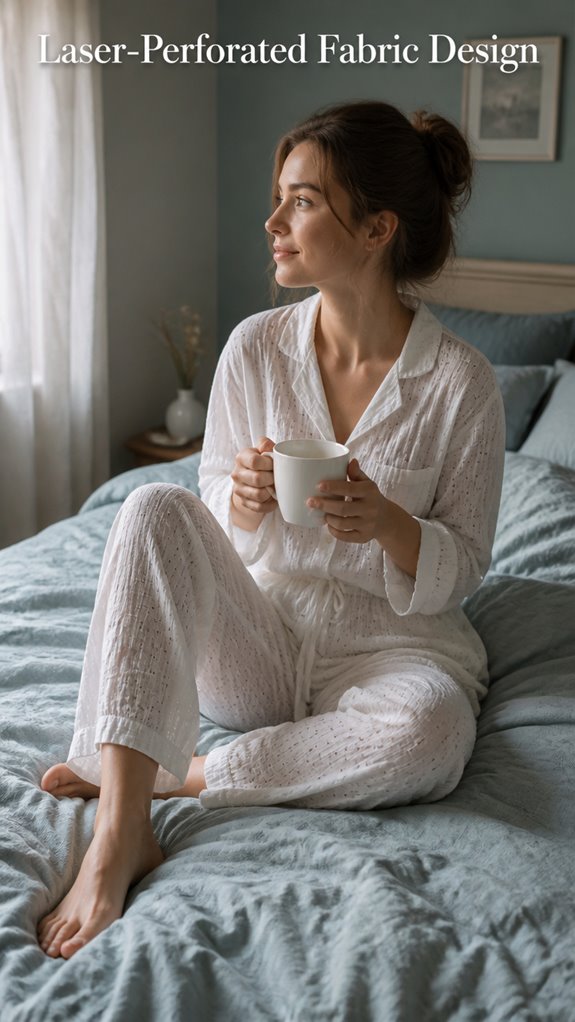 laser perforated sleepwear innovation