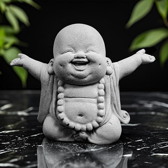 Laughing Buddha Garden & Indoor Decor Wealth & Luck