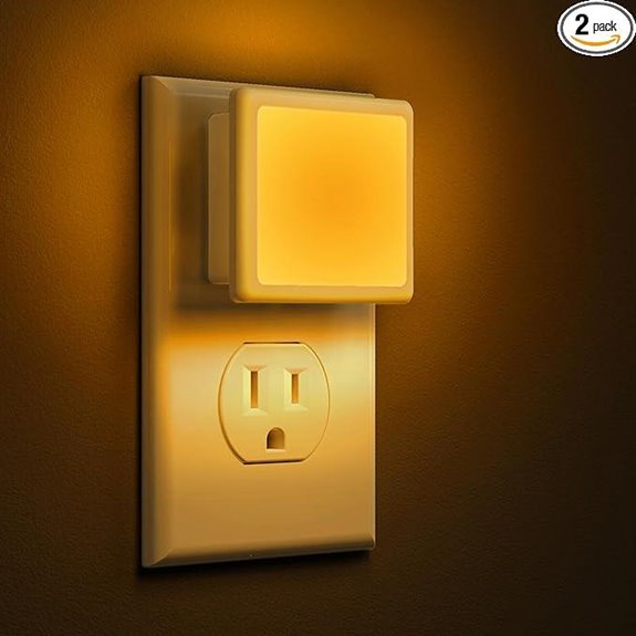 L LOHAS LED Night Lights 2-Pack Dusk to Dawn