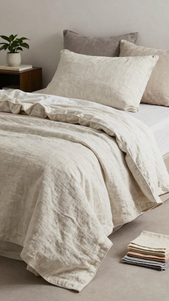 linen duvet selection essentials