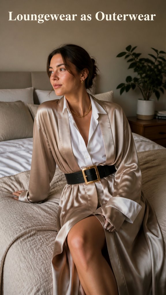 loungewear meets street style