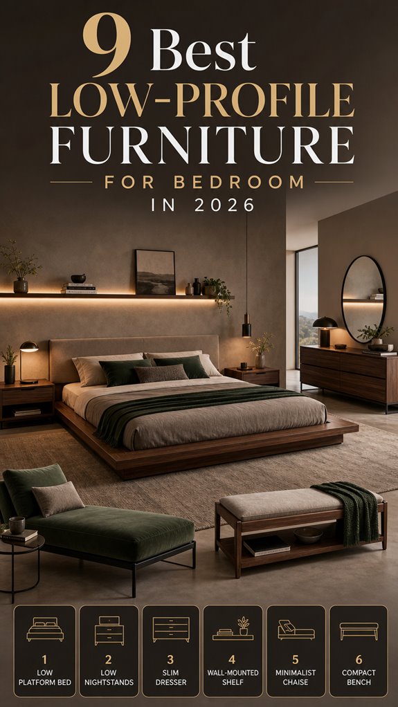 low profile bedroom furniture