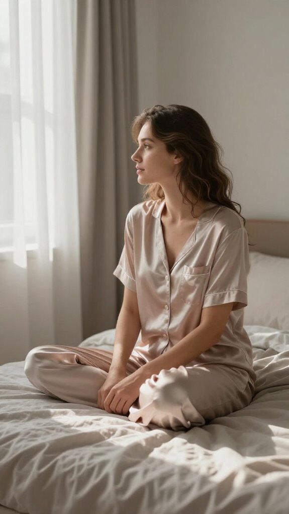 luxurious breathable silk comfort