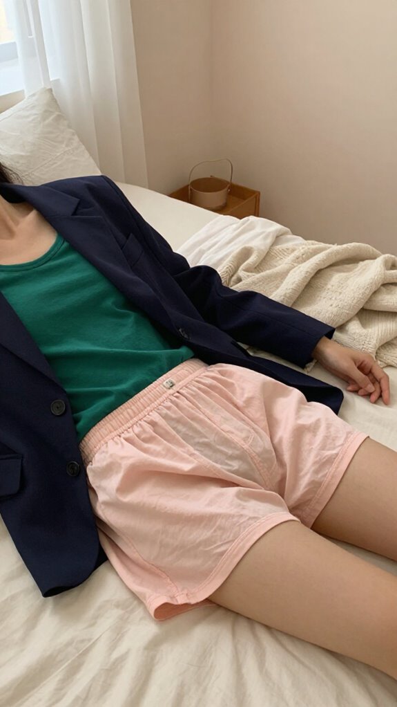 luxurious breathable sleepwear in calming hues