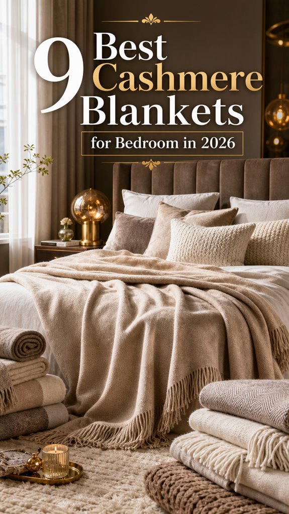 luxurious cashmere bedroom blankets