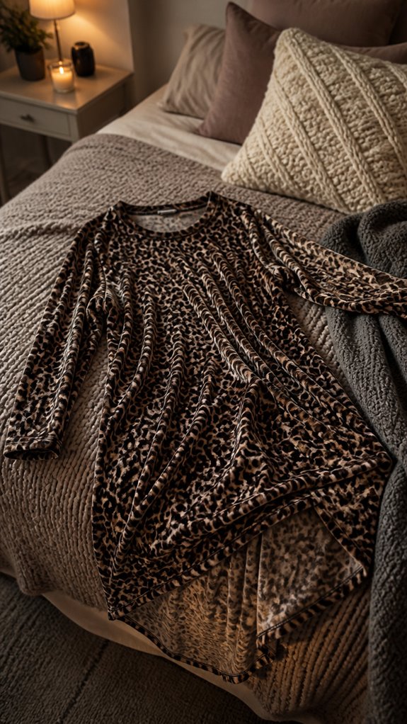 luxurious cozy stylish sleepwear