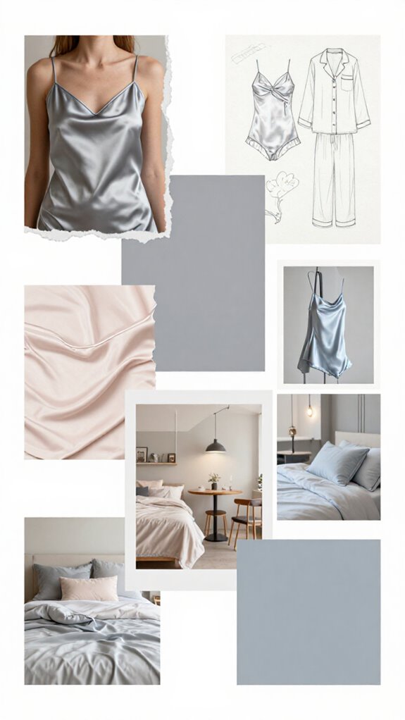 luxurious satin sleepwear elegance