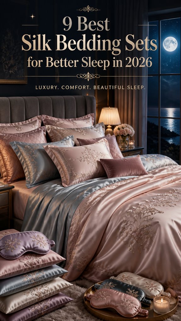 luxurious silk bedding sets