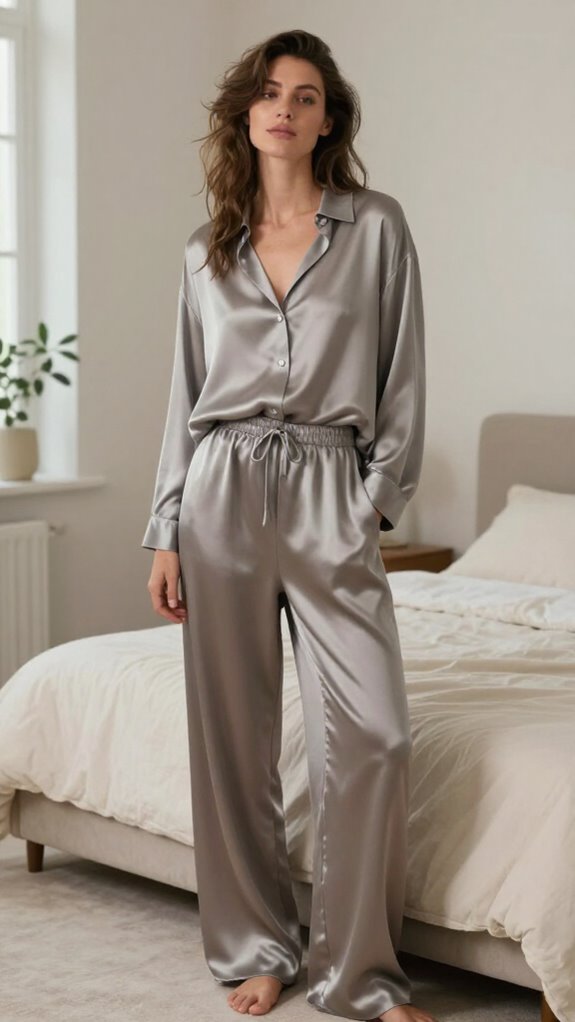 luxurious silky polished loungers