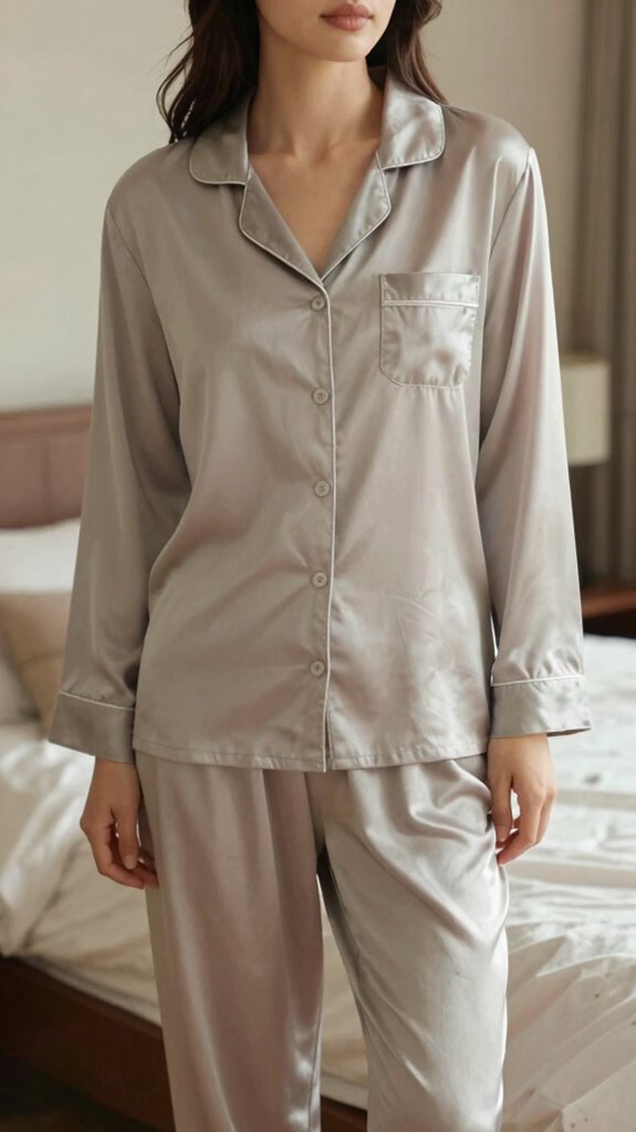 luxurious tailored silk elegance