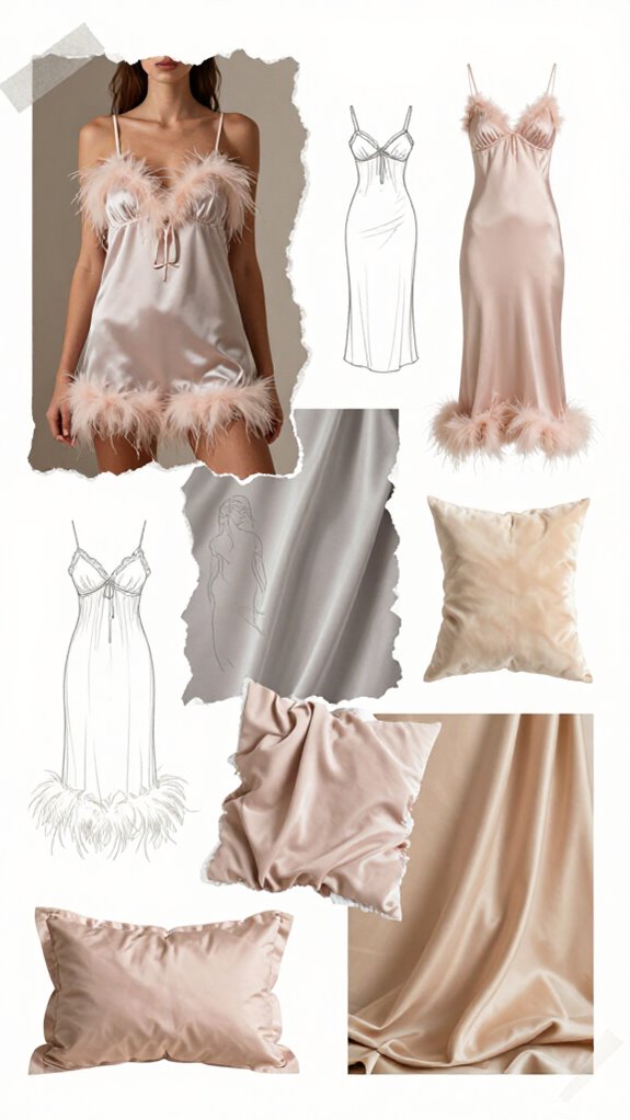 luxurious textures and sensations