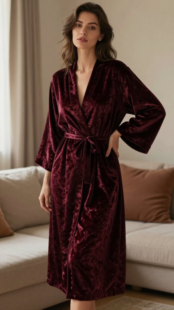 luxurious velvet dramatic silhouette