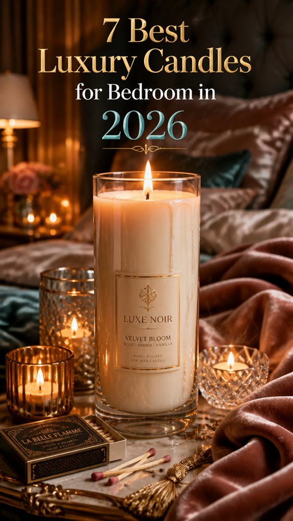 luxury bedroom candles 2026