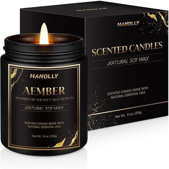 Aember Hotel Candle – Luxury Scented Aromatherapy Jar