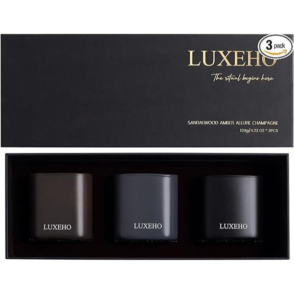 Luxury Scented Candle Set (3-Pack)