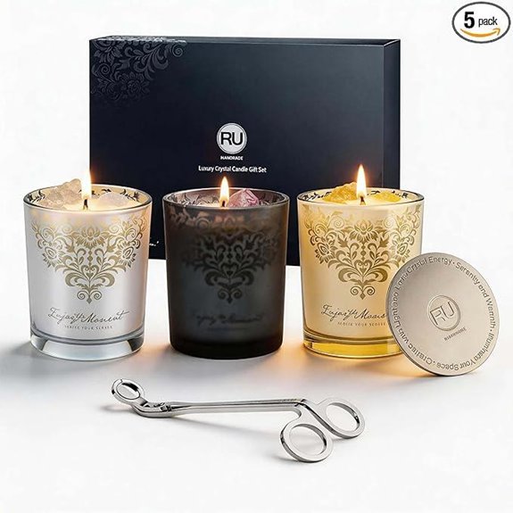 Luxury Soy Candle Gift Set – 3 Pack Spa & Relaxation