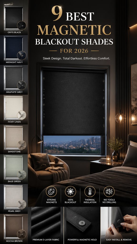 magnetic blackout shades 2026
