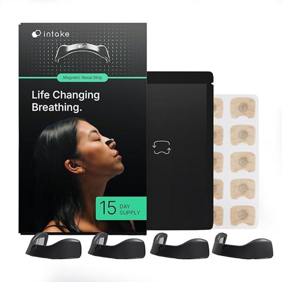 Magnetic Nasal Strips Starter Kit for Breathing & Sleep