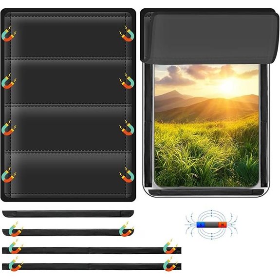 magnetic uv window shade