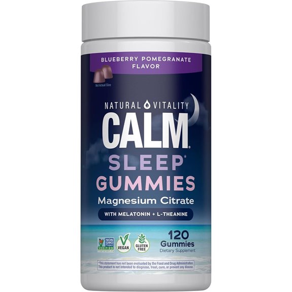 Natural Vitality Sleep Gummies with Melatonin & L-Theanine
