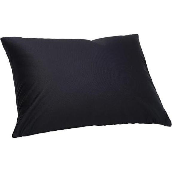 Microbead Throw Pillow with Removable Cover