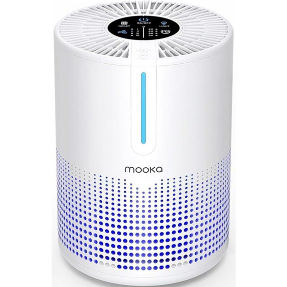 MOOKA HEPA Air Purifier for Bedroom & Car
