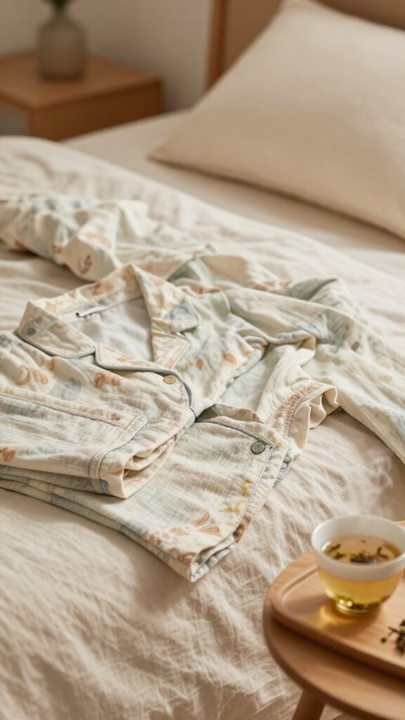 nutrient infused sleepwear for recovery