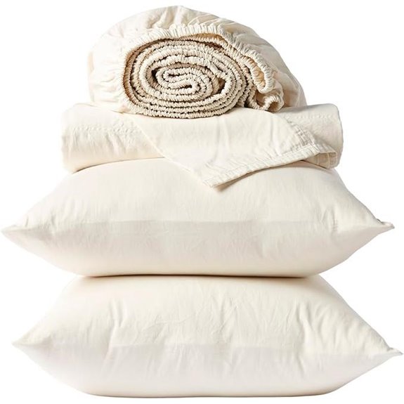 Coyuchi Organic Sateen Queen Sheet Set (4-Piece)