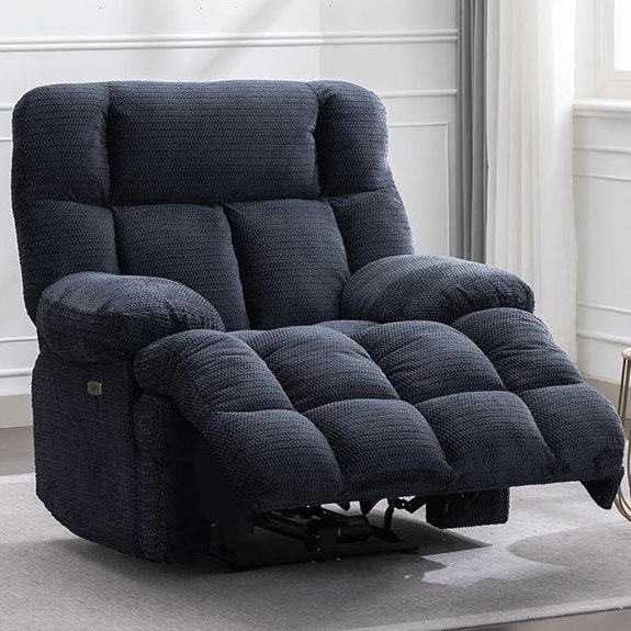 Oversized Zero Gravity Recliner with USB for Adults