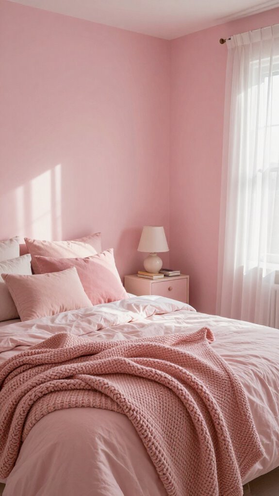 pastel pink serenity