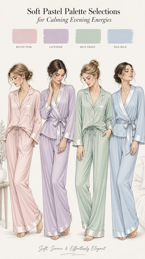 pastel shades for relaxation
