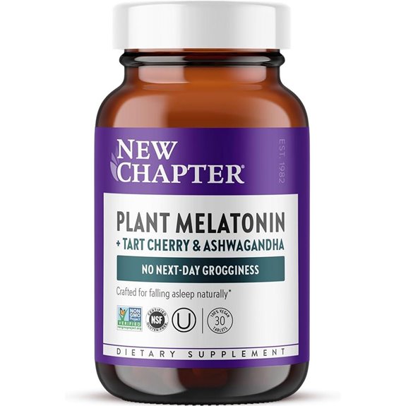 New Chapter Plant Melatonin 2mg Sleep Aid (30ct)