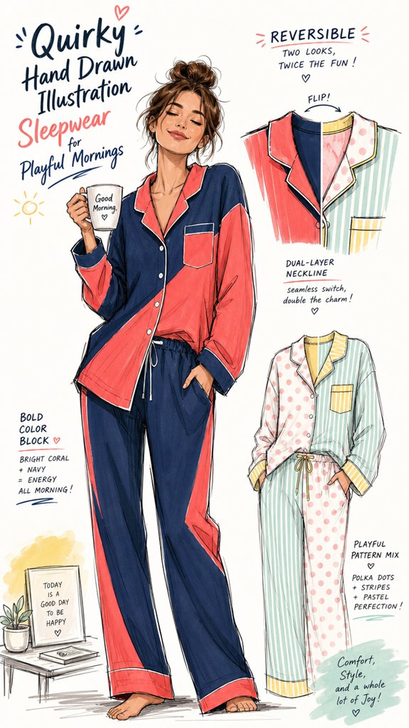 playful mornings quirky pajamas
