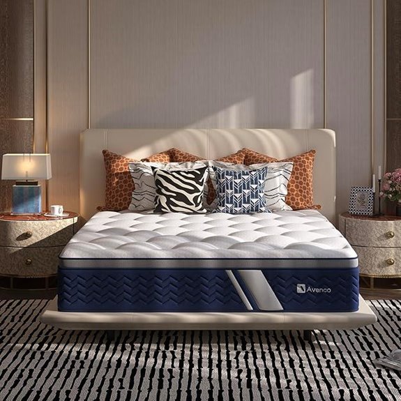 Avenco Queen Size Hybrid Mattress in a Box