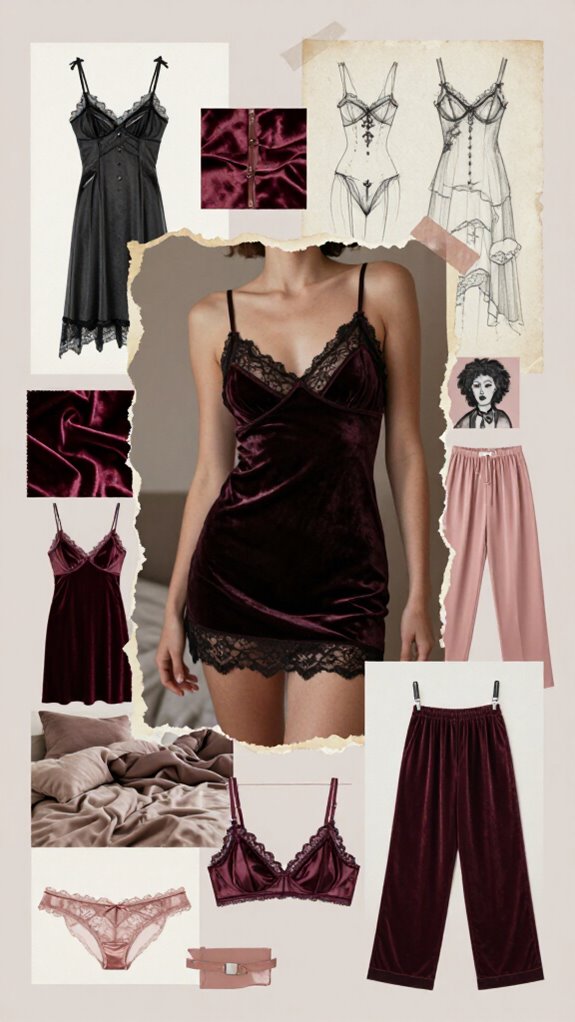 rebellious bold sleepwear statements