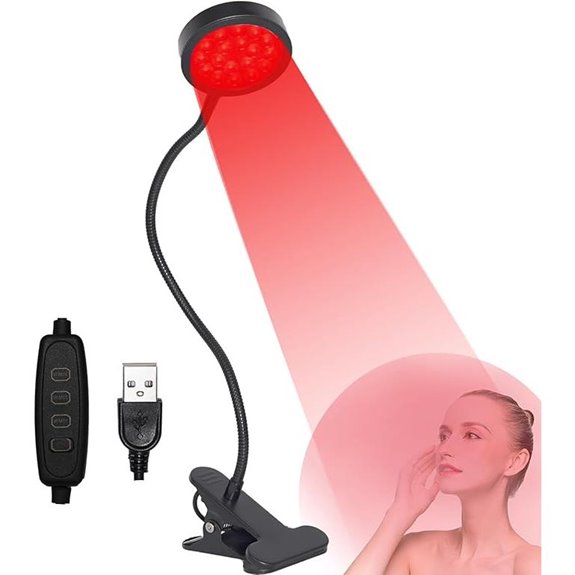 Red Light Therapy Device for Face & Body