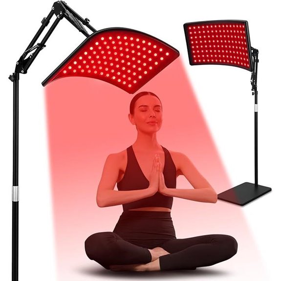 red light therapy lamp