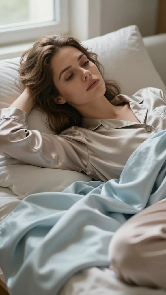satin s smooth frictionless feel