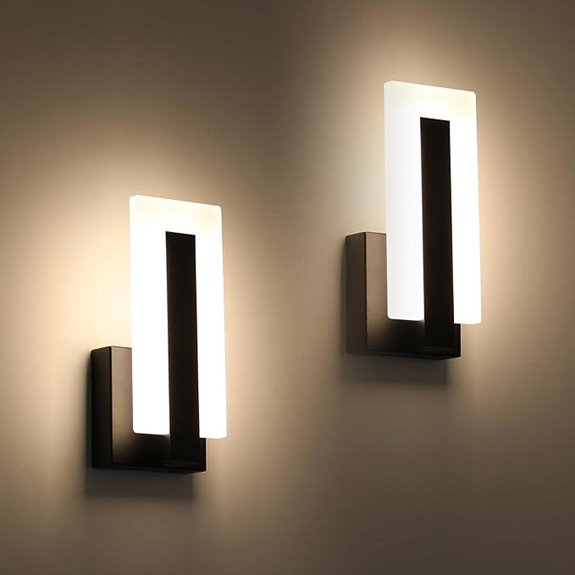 Joosenhouse LED Wall Sconces (Set of 2)