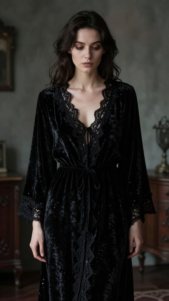shadow embroidery elegance