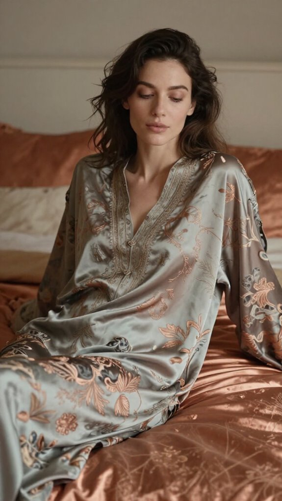 silk brocade restfulness