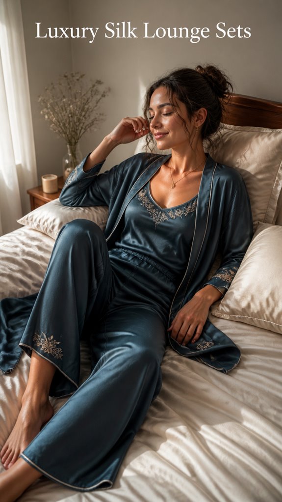 silk elegance at home