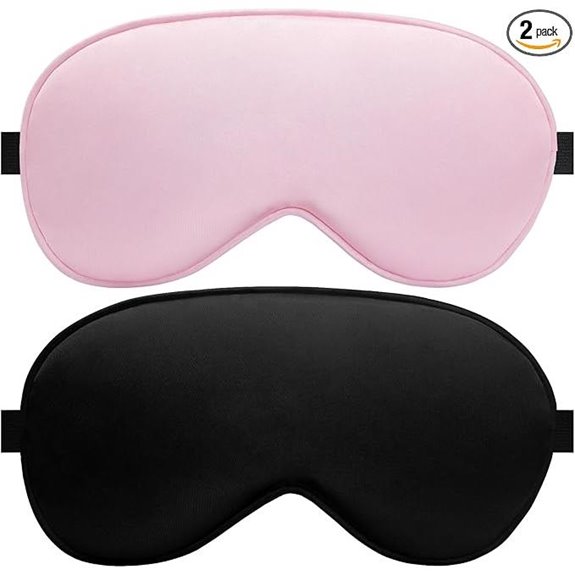 Silk Sleep Eye Mask with Adjustable strap