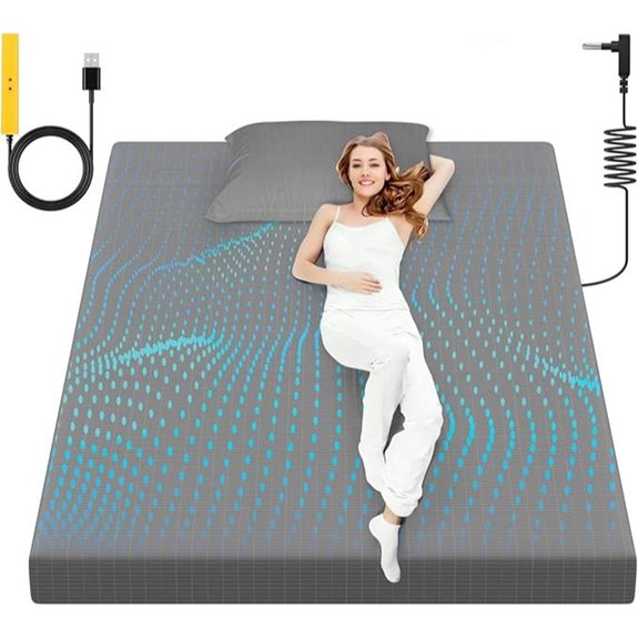 Grounding Queen Sheet with Silver Organic Cotton 90% Organic